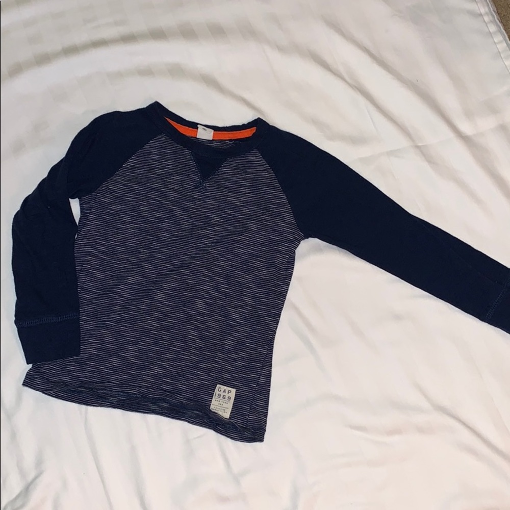 Size 4 boys gap long sleeve cotton shirt